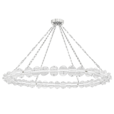 Hudson Valley Lighting Lindley Polished Nickel 54.5W x 54.5L x 4.62H Chandelier