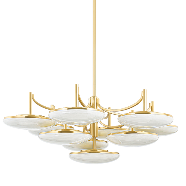 Hudson Valley Lighting Bregman Aged Brass 44W x 44L x 16H Chandelier