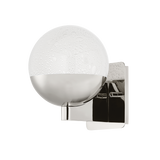 Hudson Valley Lighting ROCHFORD Polished Nickel 6W x 6L x 7.5H Wall Sconce