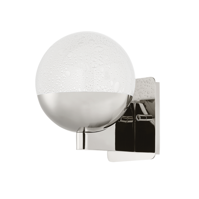 Hudson Valley Lighting ROCHFORD Polished Nickel 6W x 6L x 7.5H Wall Sconce