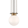 Hudson Valley Lighting Gunther Aged Old Bronze 11W x 11L x 12.25H Pendant