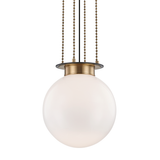 Hudson Valley Lighting Gunther Aged Old Bronze 17W x 17L x 18.5H Pendant