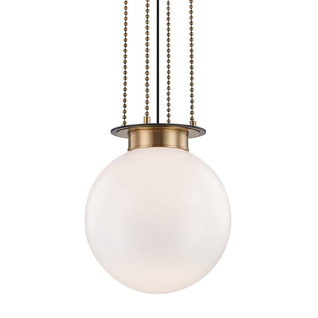 Hudson Valley Lighting Gunther Aged Old Bronze 17W x 17L x 18.5H Pendant