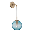 Hudson Valley Lighting Rousseau Aged Brass 7W x 7L x 14H Wall Sconce