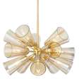 Hudson Valley Lighting HARTWOOD AGED BRASS 32W x 32L x 24H Chandelier