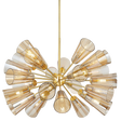 Hudson Valley Lighting HARTWOOD AGED BRASS 45W x 45L x 30.75H Chandelier