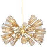 Hudson Valley Lighting HARTWOOD AGED BRASS 45W x 45L x 30.75H Chandelier