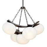 Hudson Valley Lighting DUXBURY DISTRESSED BRONZE 31.75W x 31.75L x 26.75H Chandelier