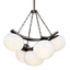 Hudson Valley Lighting DUXBURY DISTRESSED BRONZE 31.75W x 31.75L x 26.75H Chandelier