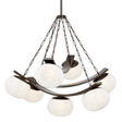 Hudson Valley Lighting DUXBURY DISTRESSED BRONZE 43.75W x 43.75L x 39.75H Chandelier