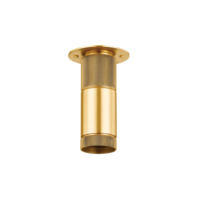 Hudson Valley Lighting DIGHTON AGED BRASS 4.75W x 4.75L x 7.5H Flush Mount