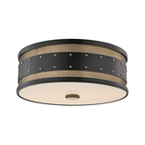 Hudson Valley Lighting Gaines Aged Old Bronze 16W x 16L x 5.5H Flush Mount