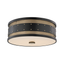 Hudson Valley Lighting Gaines Aged Old Bronze 16W x 16L x 5.5H Flush Mount