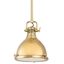 Hudson Valley Lighting Pelham Aged Brass 10.5W x 10.5L x 12H Pendant