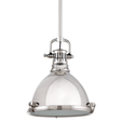 Hudson Valley Lighting Pelham Polished Nickel 10.5W x 10.5L x 12H Pendant