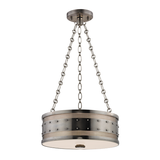 Hudson Valley Lighting Gaines Historic Nickel 16W x 16L x 5.75H Pendant