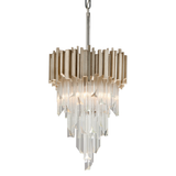Corbett Lighting Mystique MODERN SILVER LEAF 12.25W x 12.25L x 18.5H Pendant