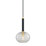 Hudson Valley Lighting Breton Aged Brass 8.5W x 8.5L x 14.75H Pendant