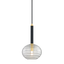 Hudson Valley Lighting Breton Aged Brass 8.5W x 8.5L x 14.75H Pendant