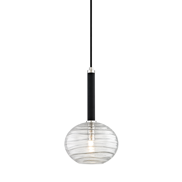 Hudson Valley Lighting Breton Polished Nickel 8.5W x 8.5L x 14.75H Pendant