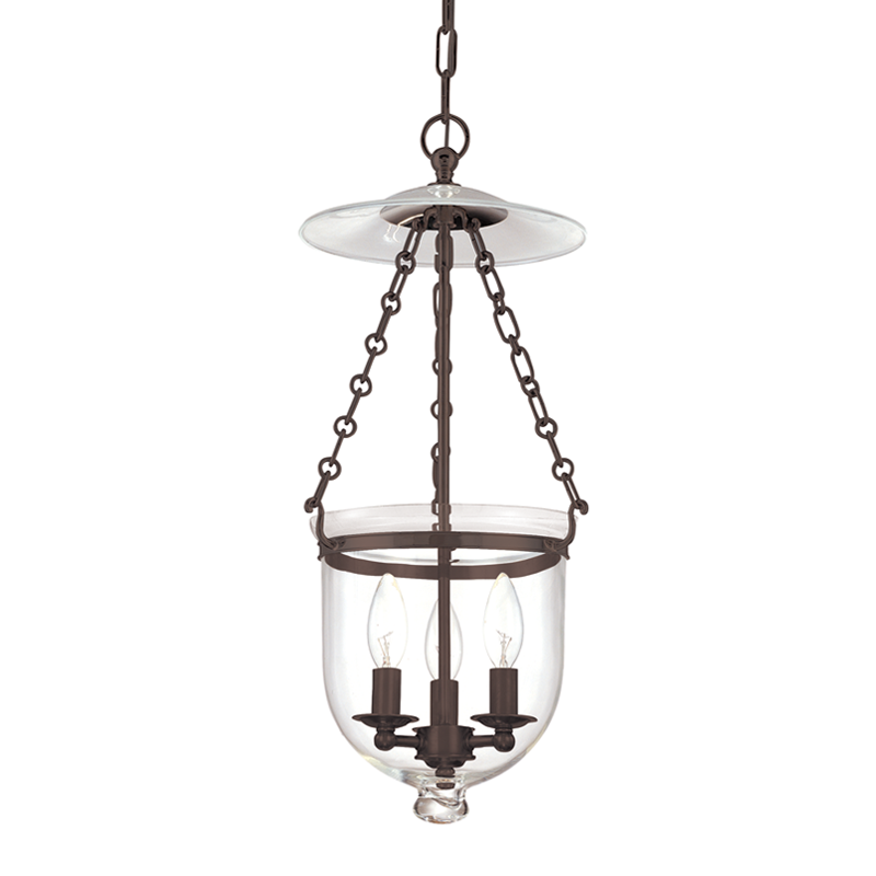 Hudson Valley Lighting Hampton Old Bronze 10.25W x 10.25L x 20.75H Pendant