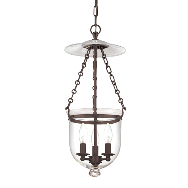 Hudson Valley Lighting Hampton Old Bronze 10.25W x 10.25L x 20.75H Pendant