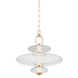 Hudson Valley Lighting WILLIAMS AGED BRASS 19W x 19L x 18.75H Pendant