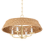 Hudson Valley Lighting Bradley Vintage Gold Leaf 22W x 22L x 14.75H Chandelier