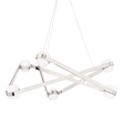 Hudson Valley Lighting Orbit Polished Nickel 38W x 38L x 13.75H Chandelier
