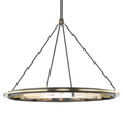 Hudson Valley Lighting Chambers Aged Old Bronze 45W x 45L x 33.75H Chandelier