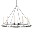 Hudson Valley Lighting Chambers Polished Nickel 45W x 45L x 33.75H Chandelier