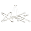 Hudson Valley Lighting Orbit Polished Nickel 56.12W x 56.12L x 16.82H Chandelier