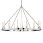 Hudson Valley Lighting Chambers Polished Nickel 58.25W x 58.25L x 38.25H Chandelier