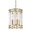 Hudson Valley Lighting Haddon Aged Brass 12W x 12L x 17.25H Candleholder