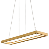 Corbett Lighting Jasmine Gold Leaf 14W x 60L x 2.5H Trim
