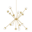 Hudson Valley Lighting Saratoga Aged Brass 62.5W x 62.5L x 42.5H Chandelier