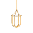 Hudson Valley Lighting TOURNU Aged Brass 11.5W x 11.5L x 20.5H Candleholder