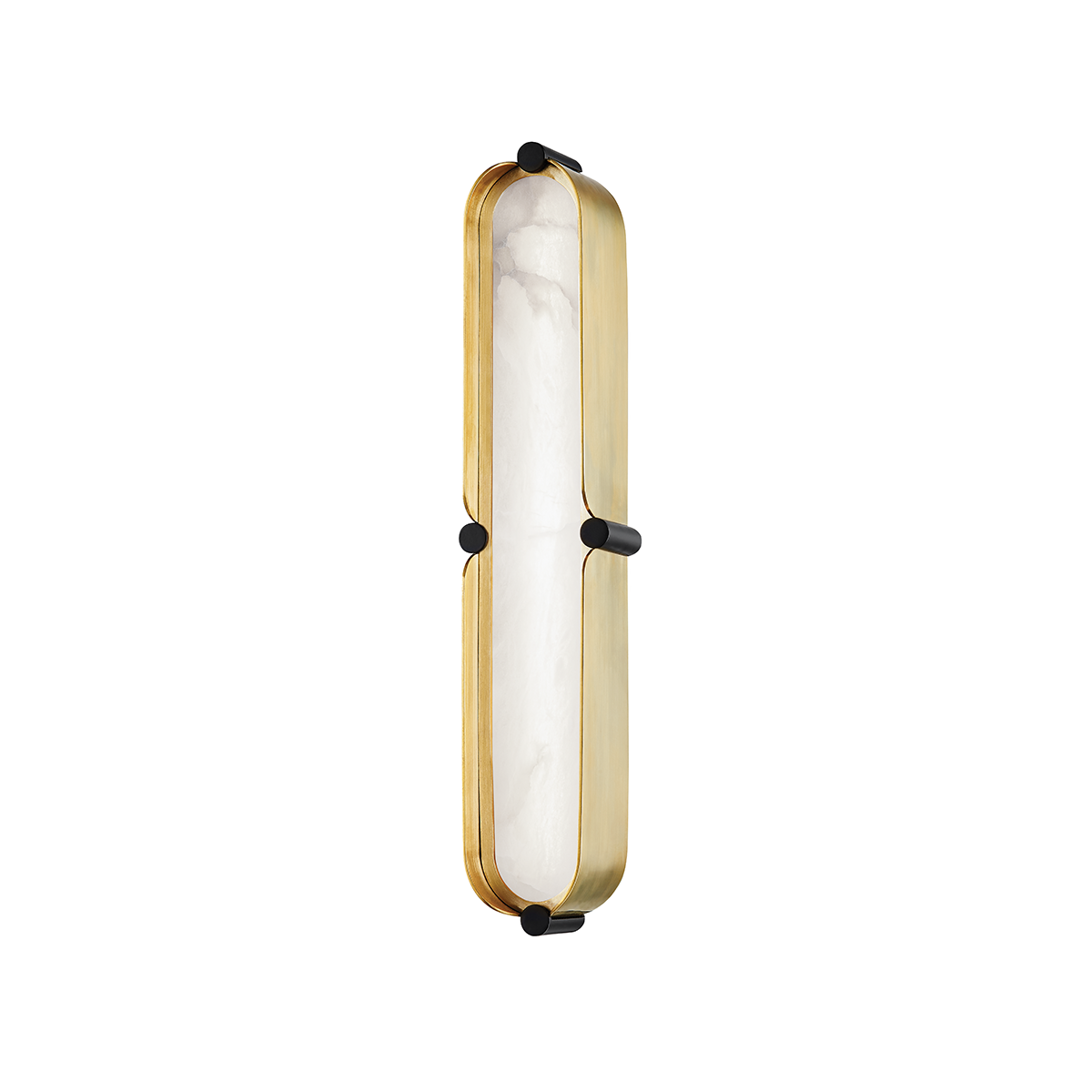 Hudson Valley Lighting Tribeca Aged Brass/black 3.25W x 3.25L x 16H Accessory
