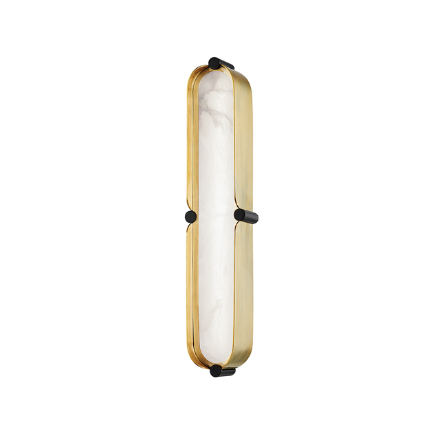 Hudson Valley Lighting Tribeca Aged Brass/black 3.25W x 3.25L x 16H Accessory