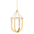 Hudson Valley Lighting TOURNU Aged Brass 16.25W x 16.25L x 28.75H Candleholder