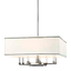 Hudson Valley Lighting Collins Polished Nickel 24.5W x 24.5L x 13.75H Chandelier