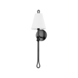 Hudson Valley Lighting ALBURGH AGED IRON 6.75W x 6.75L x 24.5H Wall Sconce