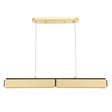Hudson Valley Lighting Tribeca Aged Brass/black 48.5W x 48.5L x 5H Trim