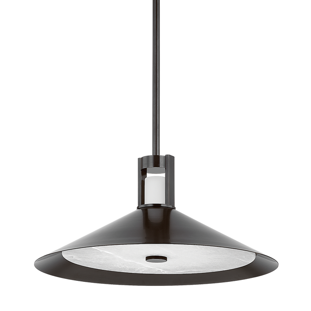 Hudson Valley Lighting CLERMONT DISTRESSED BRONZE 20W x 20L x 9.25H Pendant