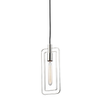 Hudson Valley Lighting Masonville Polished Nickel 6.25W x 6.25L x 15H Pendant