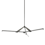 Hudson Valley Lighting Jonas Black Nickel 62.25W x 62.25L x 10.25H Chandelier