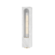 Hudson Valley Lighting Erwin White Marble 3.5W x 3.5L x 15.75H Wall Sconce