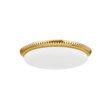 Hudson Valley Lighting NORTH CASTLE AGED BRASS 18.25W x 18.25L x 4H Flush Mount