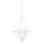 Hudson Valley Lighting Haines White Plaster 16.5W x 16.5L x 21.5H Candleholder