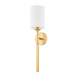 Hudson Valley Lighting Brewster Aged Brass 4.75W x 4.75L x 4.75H Wall Sconce
